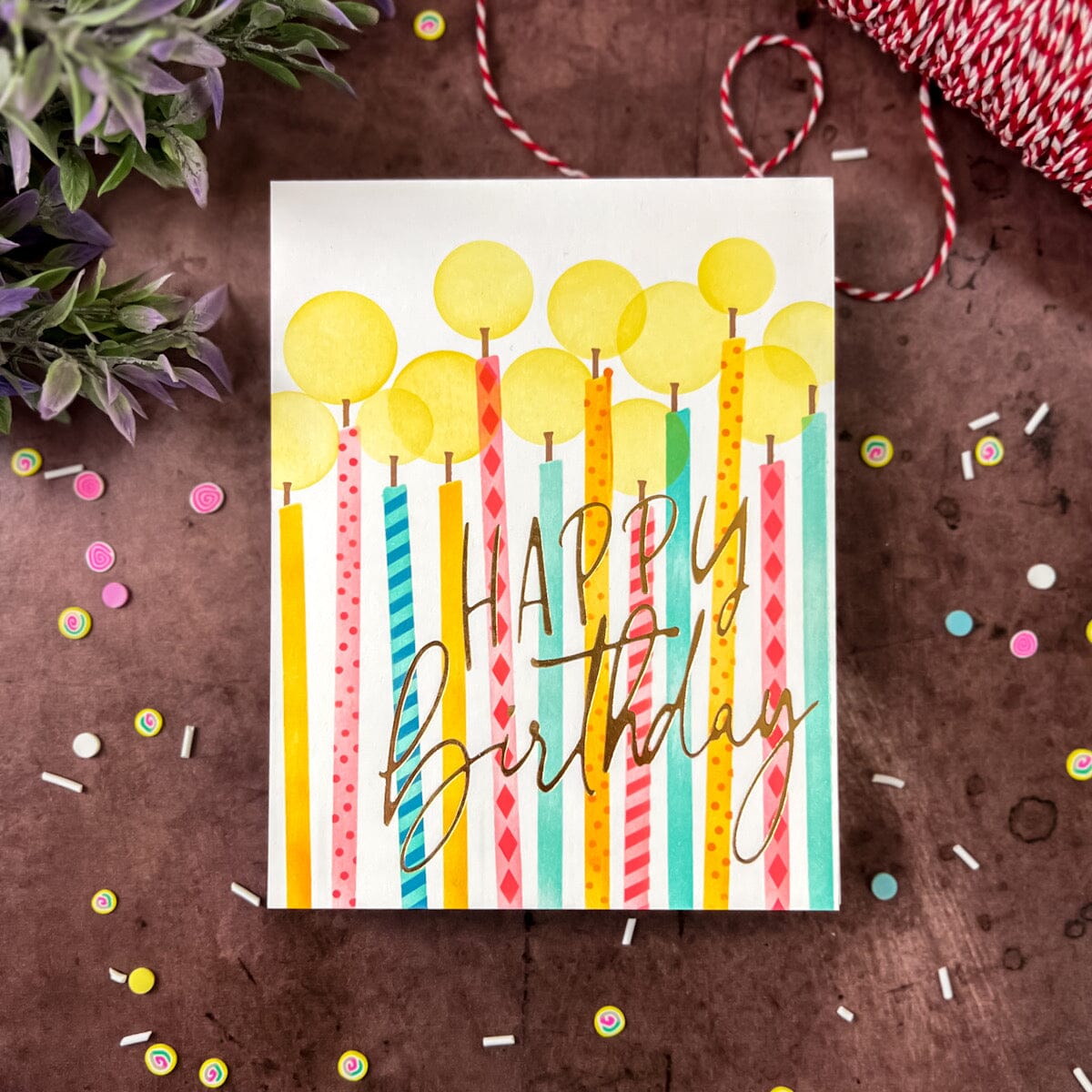 Big Birthday Hot Foil