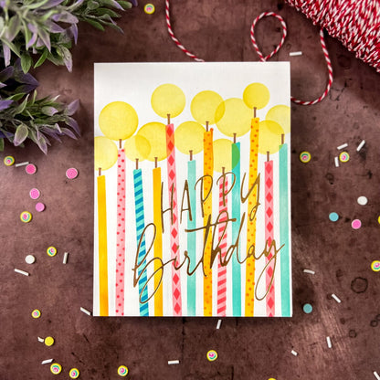 Big Birthday Hot Foil
