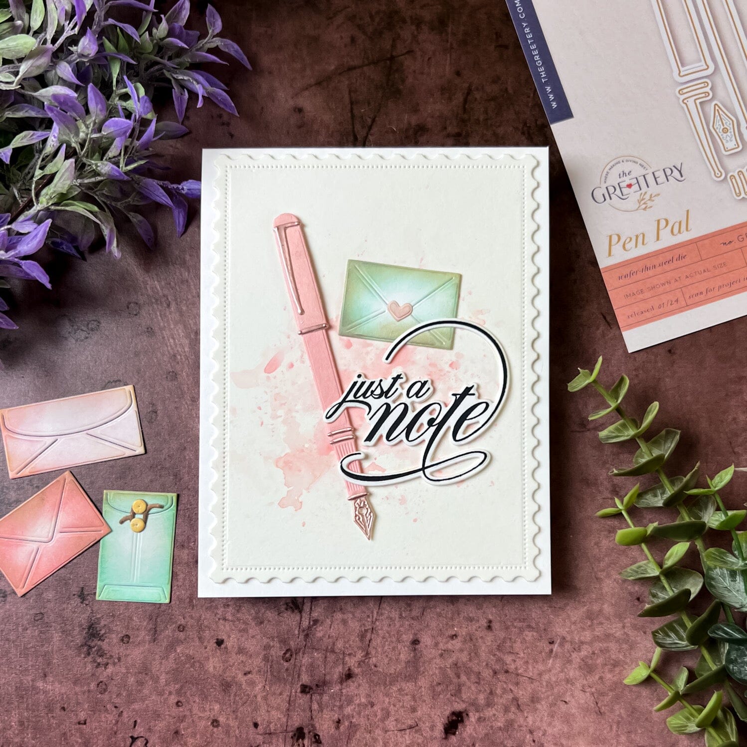 Scripted Sentiments Stamp Set