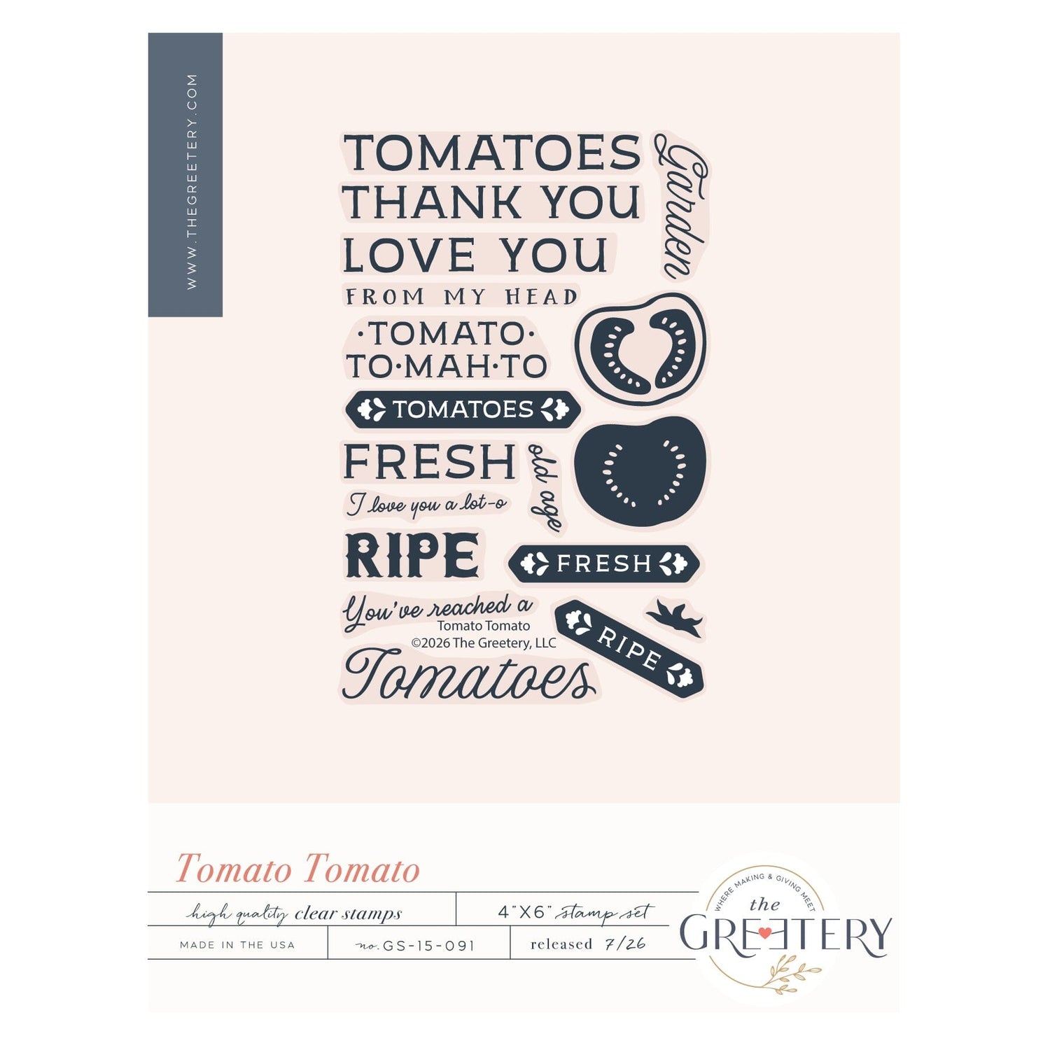 Tomato Tomato Stamp Set