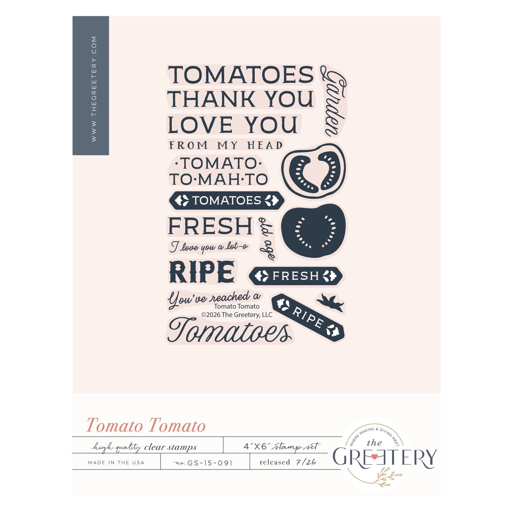 Tomato Tomato Stamp Set