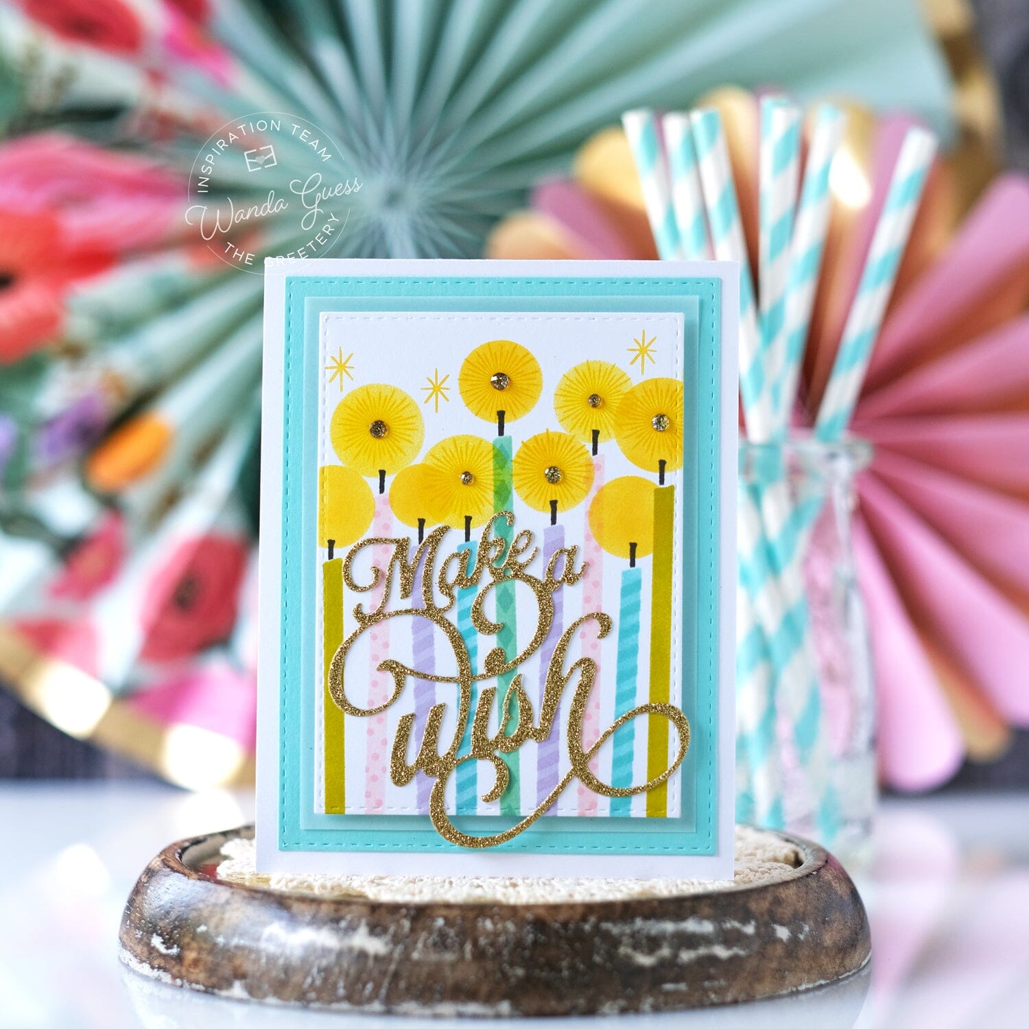 All Aglow Stencil