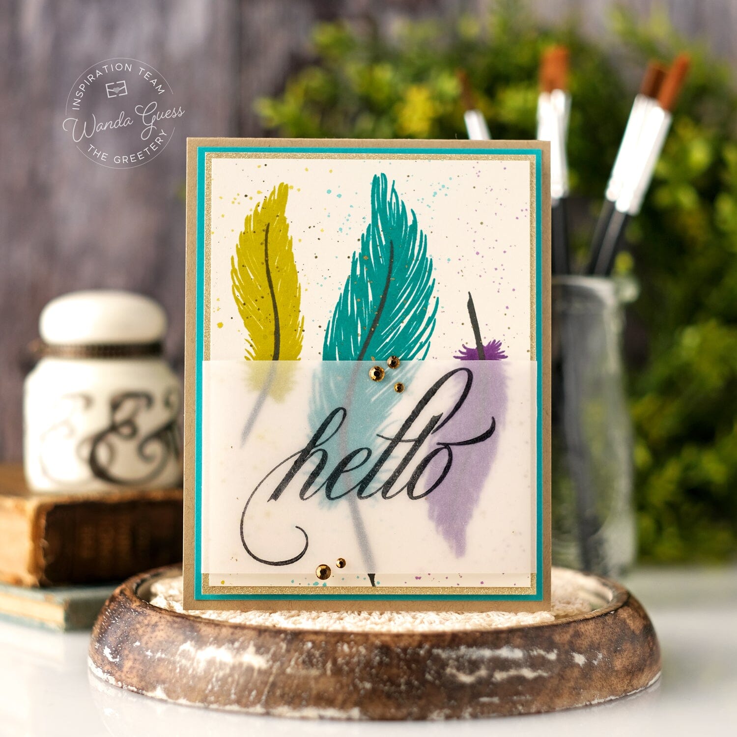 Scripted Sentiments Stamp Set