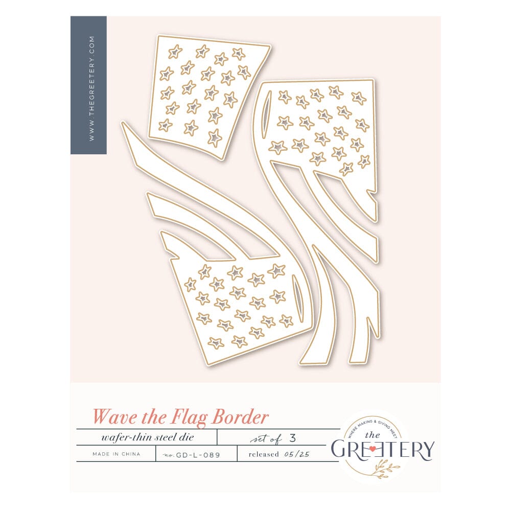 Wave the Flag Border Die