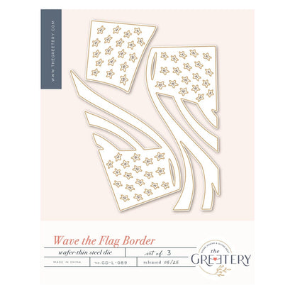 Wave the Flag Border Die