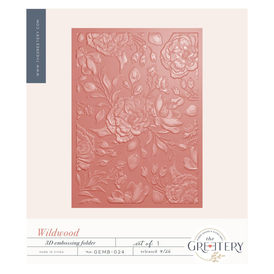 Wildwood Embossing Folder