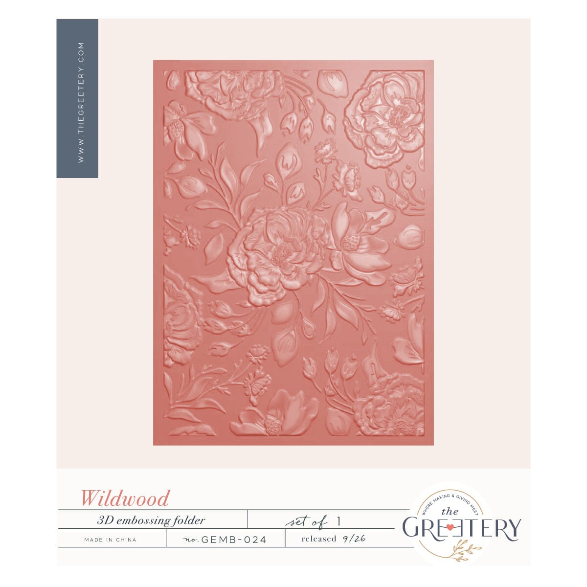 Wildwood Embossing Folder