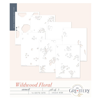 Wildwood Floral Stencil