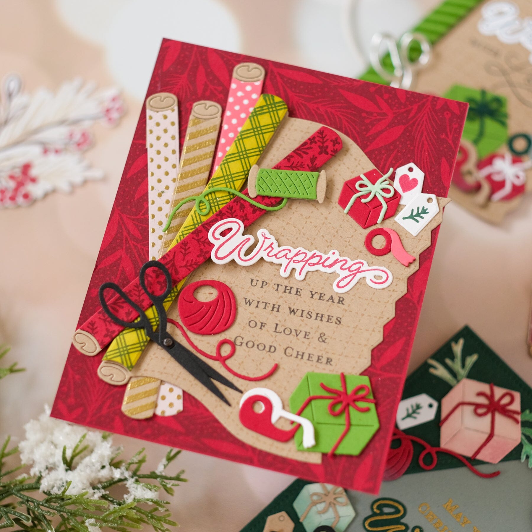 Wrapped Stamp Wrapped in Love Stamp Set – The Greetery