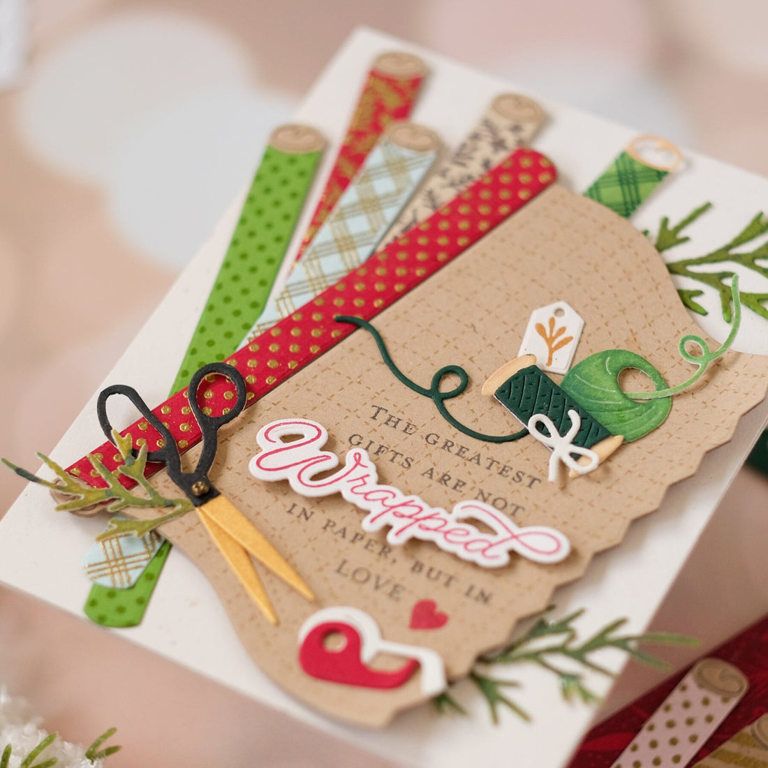 Wrapped in Love Sentiments Die