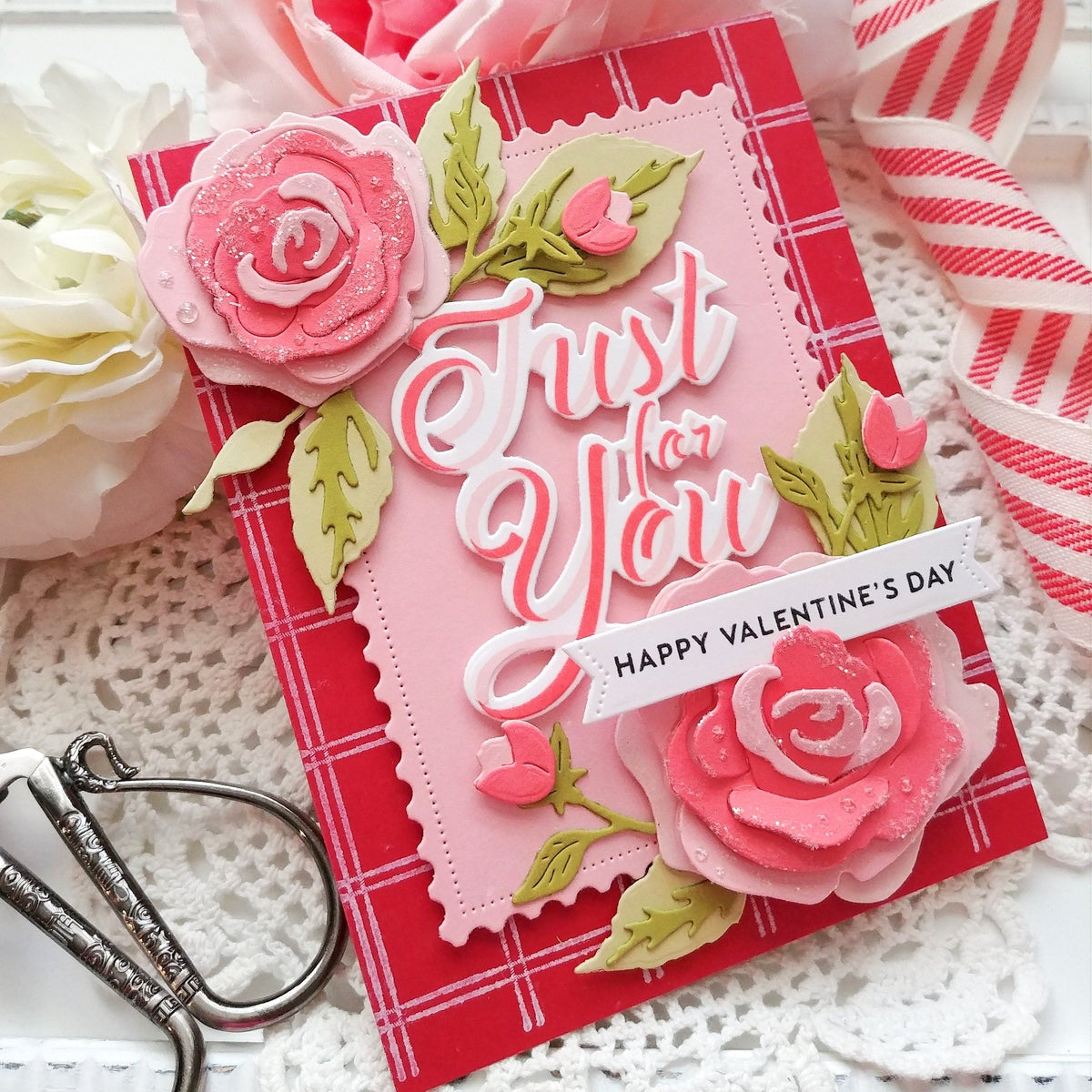 Written in Ribbons Stamp Set – The Greetery