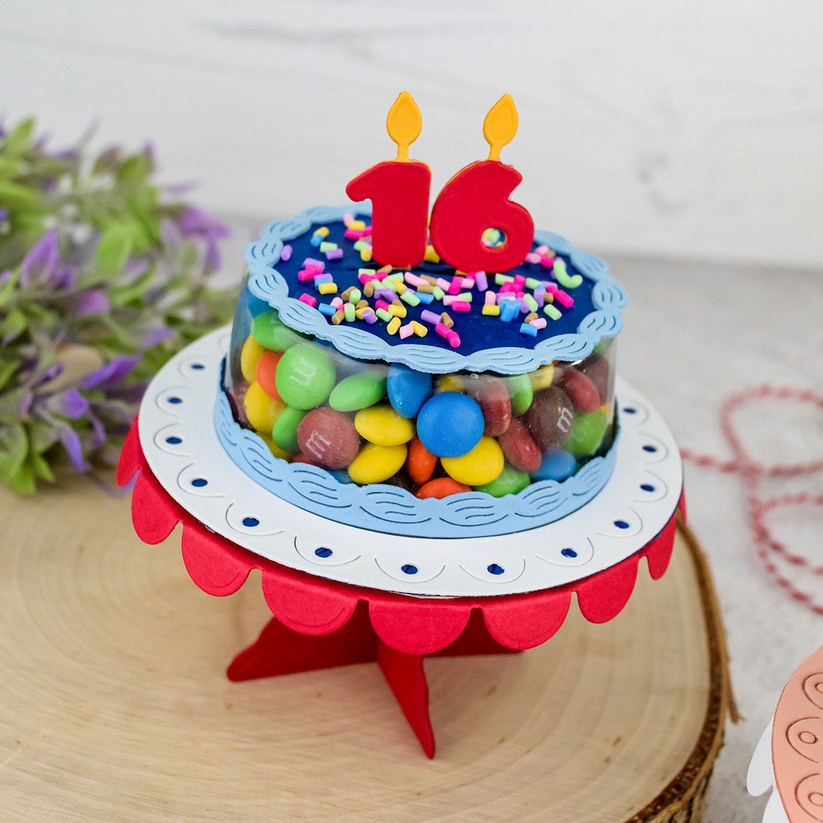 Cake Pops Number Candles die