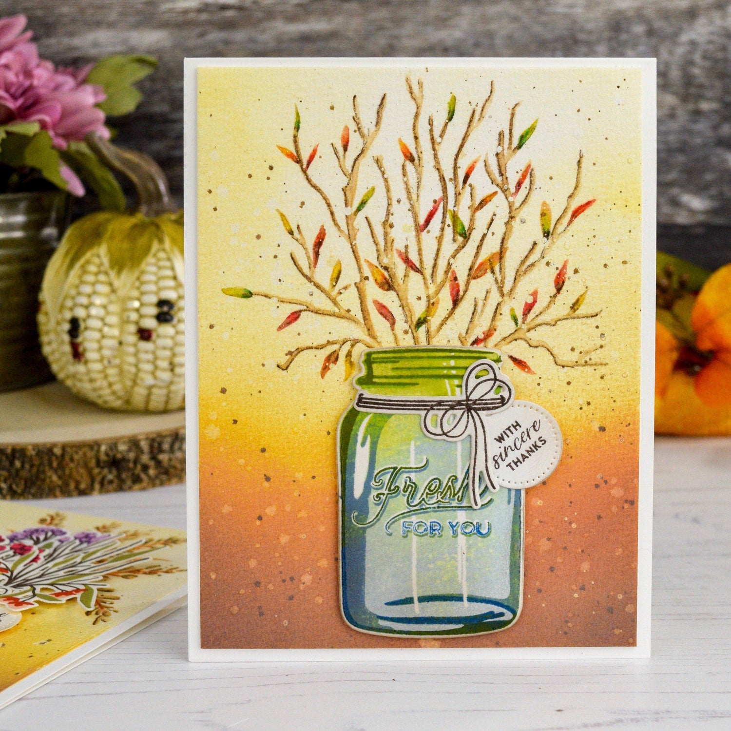 Mason Jar Fillers Stencil