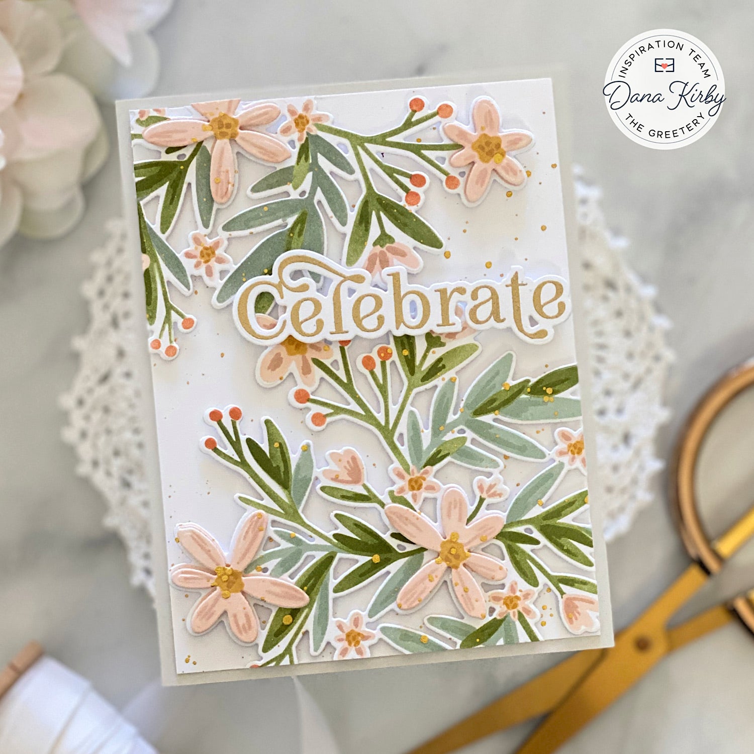 Print Shop: Fresh Floral Stamp + Stencil – The Greetery