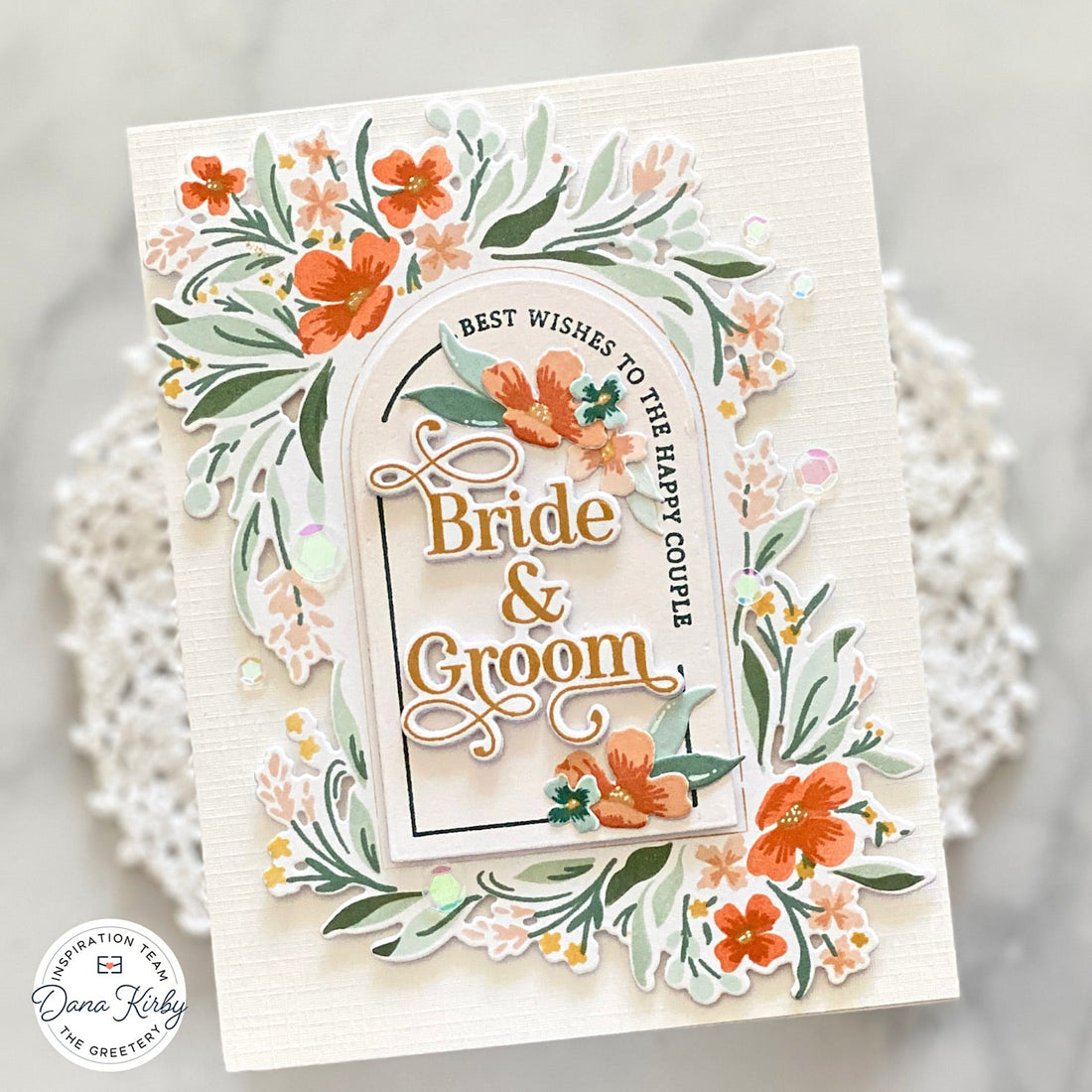 Arched Sentiments Stamp Set