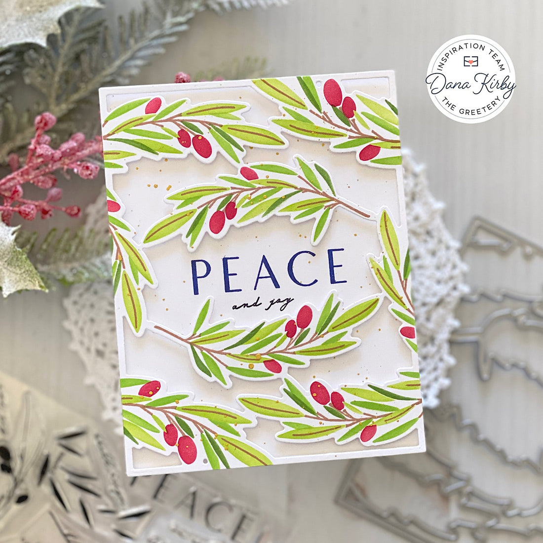 Peaceful Olive Full Panel Die