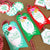 Speed Tagging Christmas Rubber Stamp
