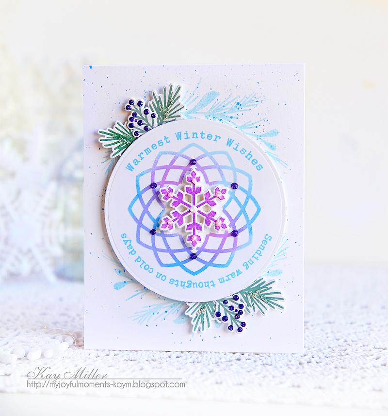 Catching Snowflakes Stamp Set