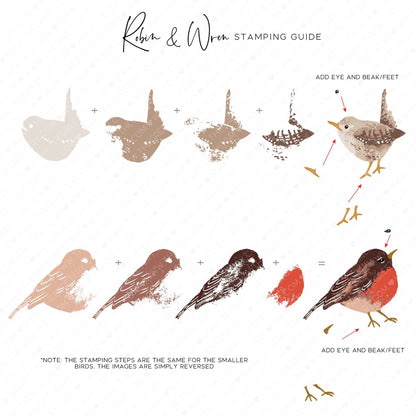 Robin &amp; Wren Stamp Set