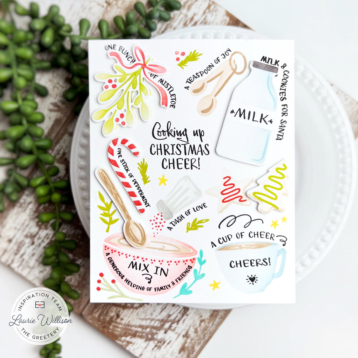 Cooking Up Christmas Stamp + Stencil