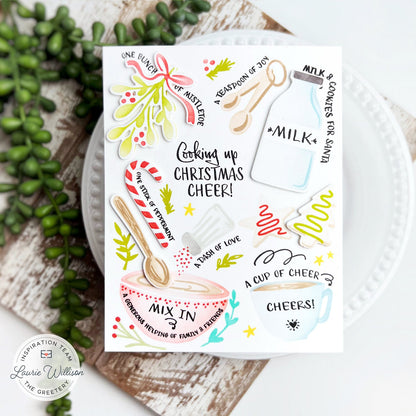 Cooking Up Christmas Stamp + Stencil