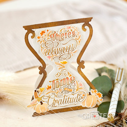 Time for Gratitude Stamp + Stencil