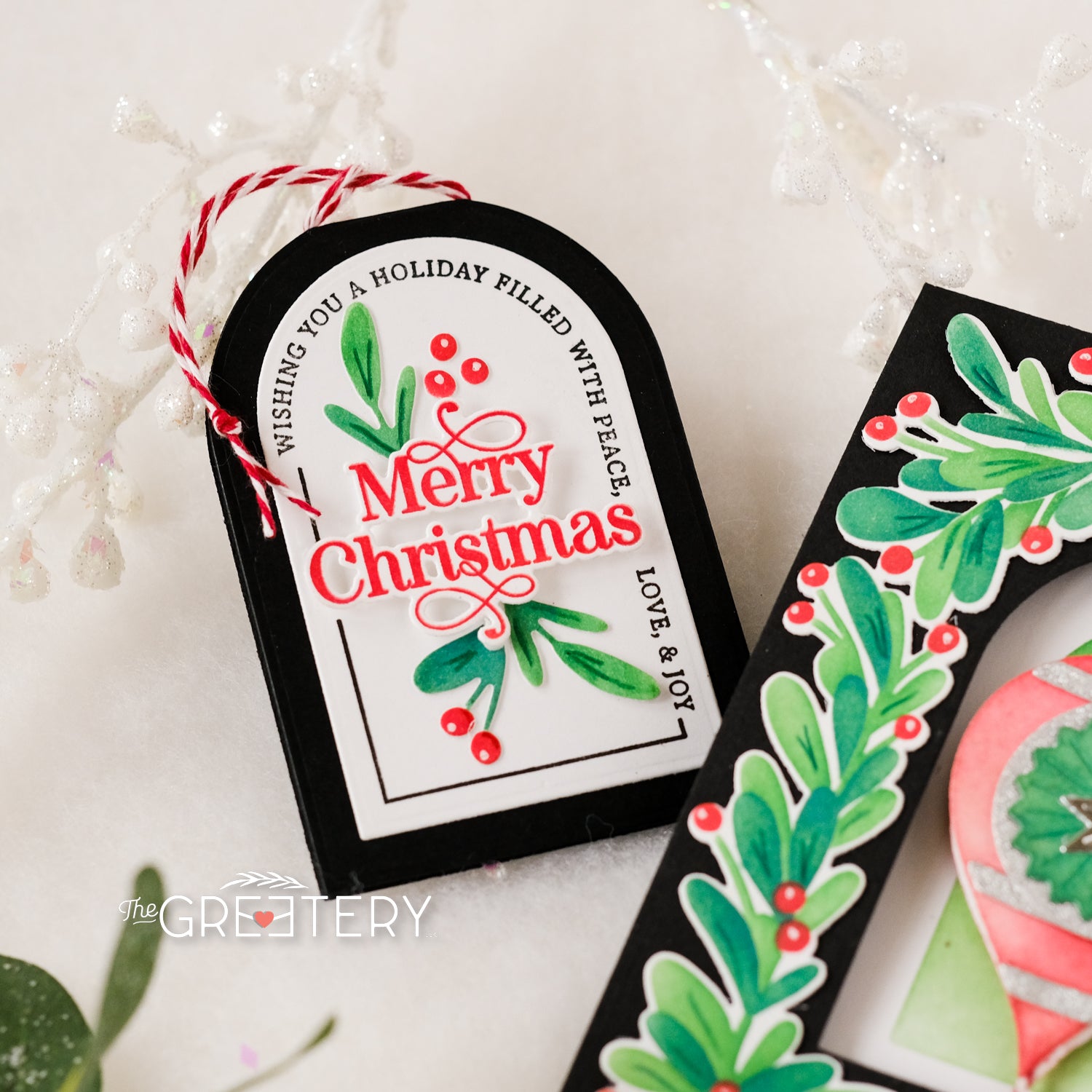 Arched Holiday Sentiments Stamp Set