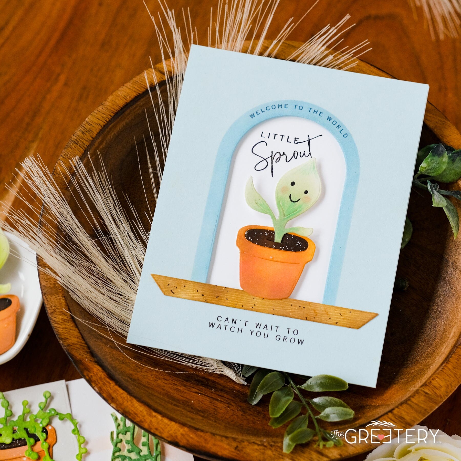 Baby Face Sentiments Stamp Set