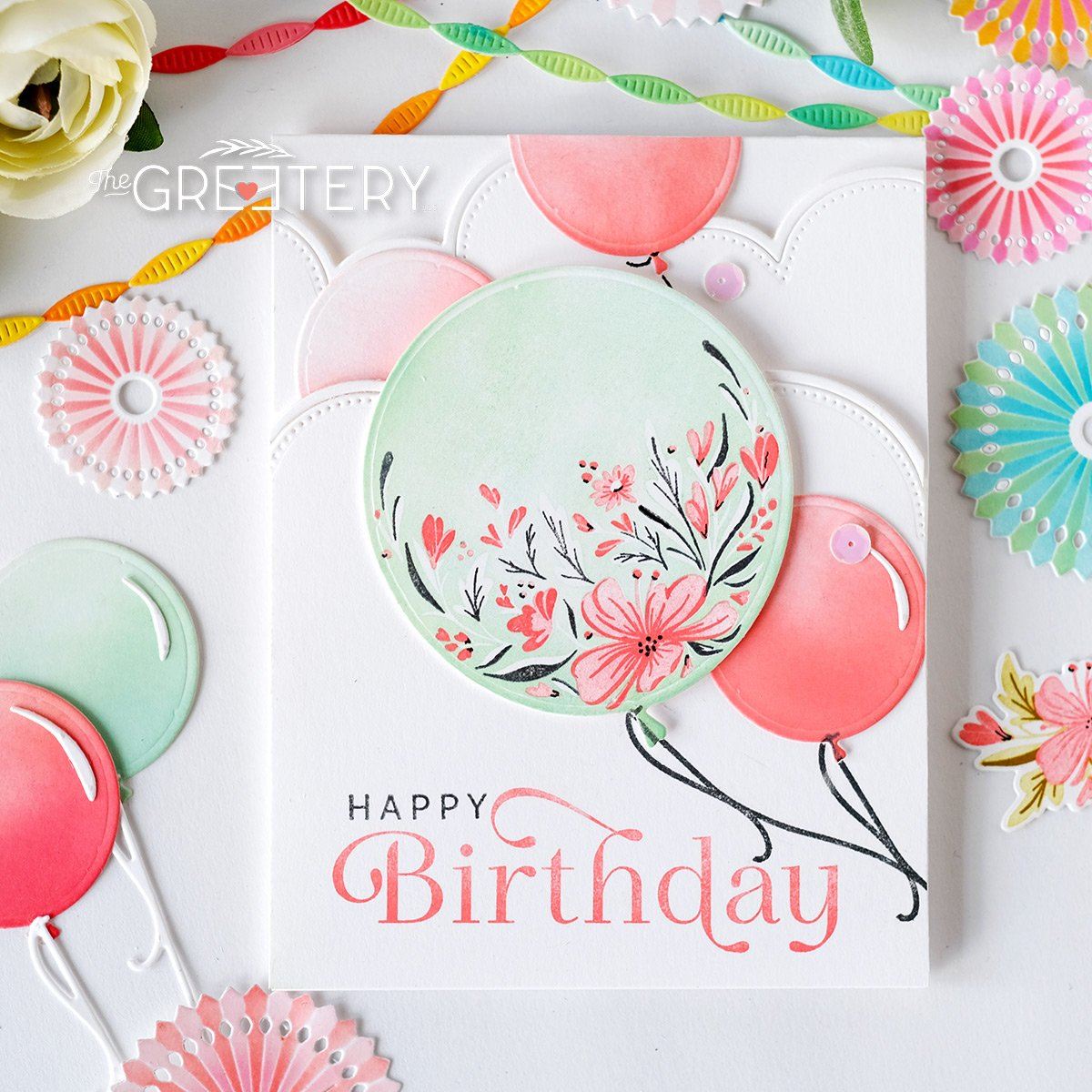 Balloon Bouquet Stamp Set