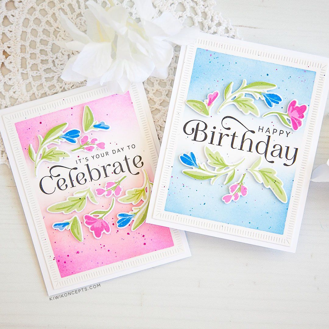 Birthday Blooms Stamp Set