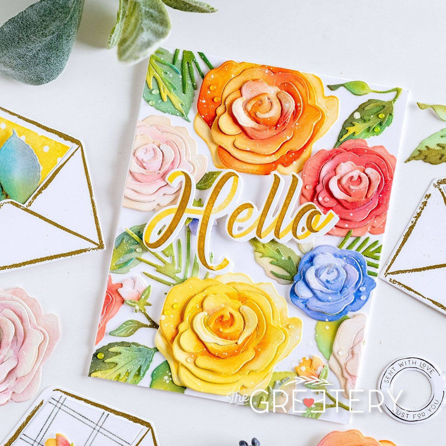 Written in Ribbons Stamp Set