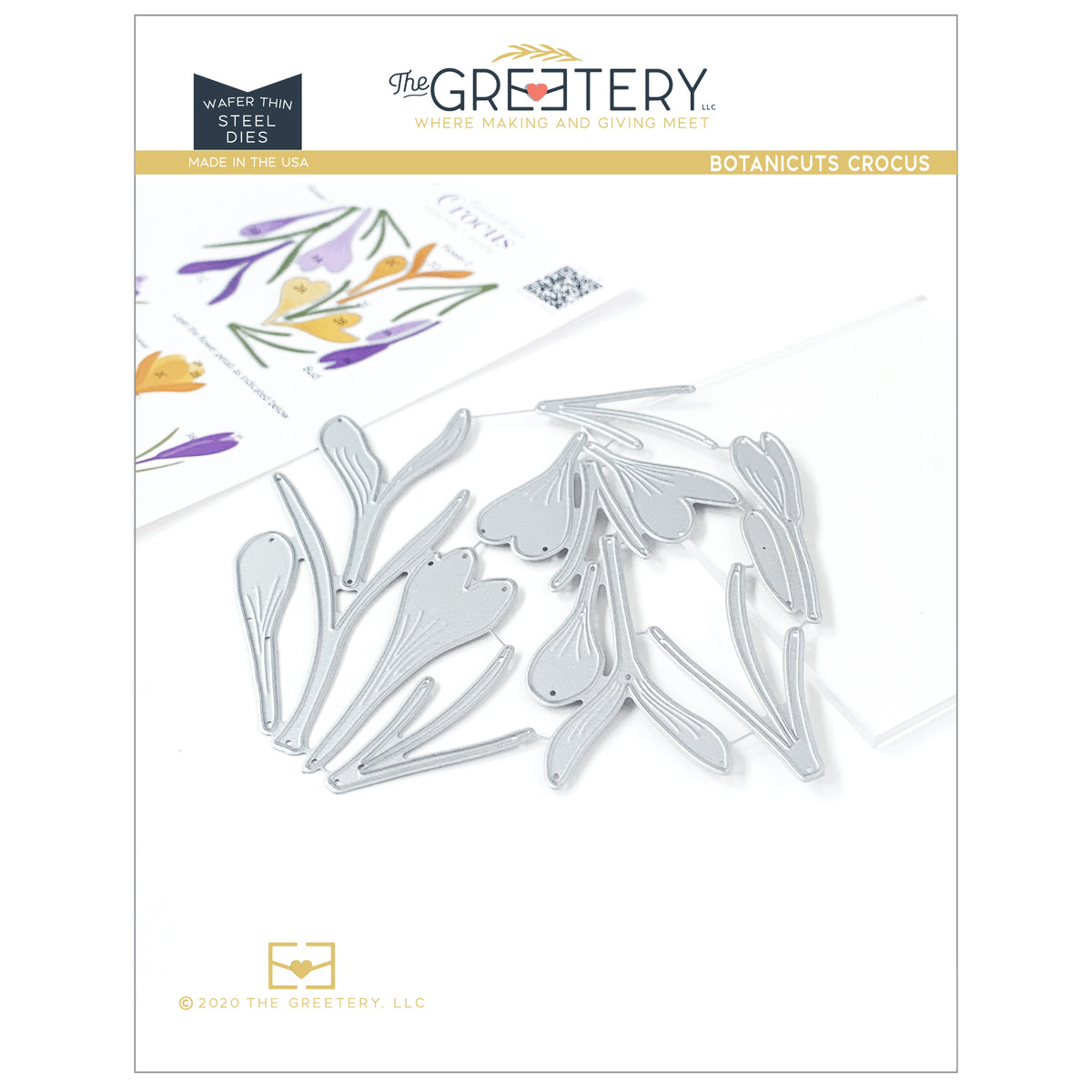 Dies De Découpe Heartfelt Creations Botanic Orchid - Set De 3 Pièces HCD1-7101