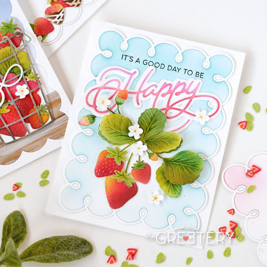 BotaniCuts Strawberries Die