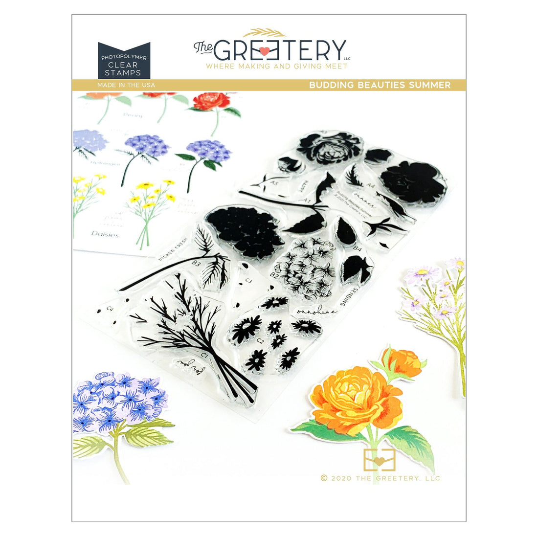 Budding Beauties Summer Stamp Set