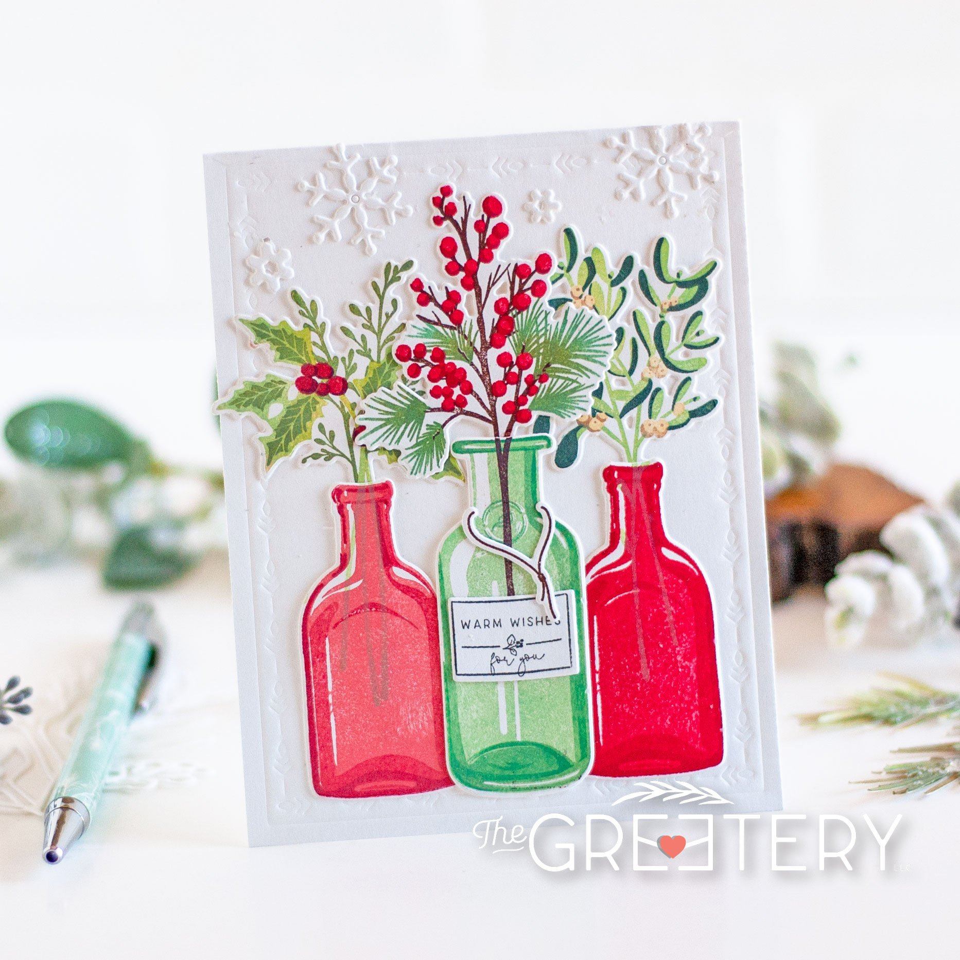 Budding Beauties Winter Stamp Set