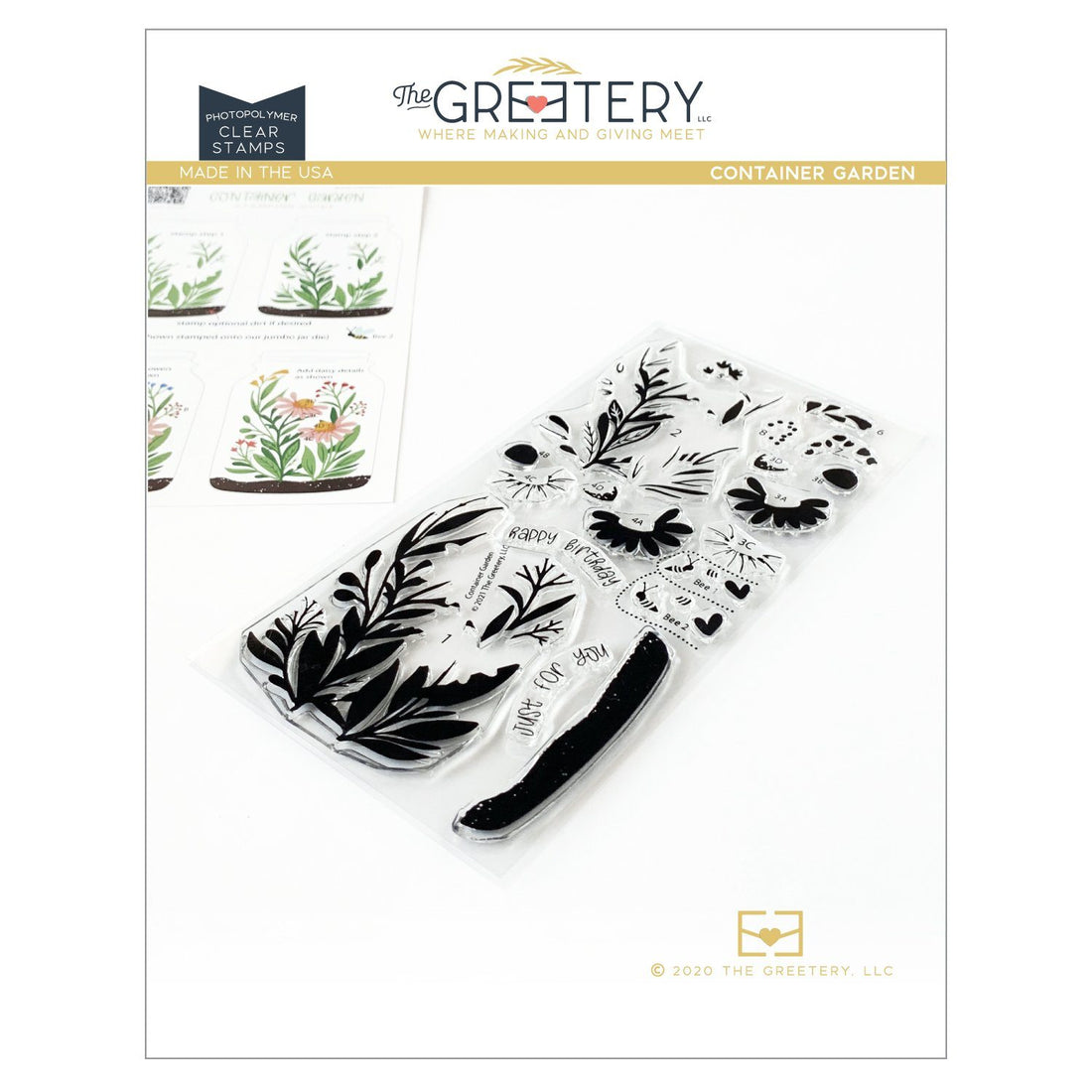 Container Garden Stamp Set