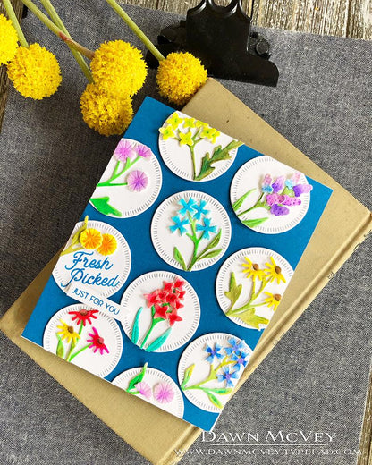 BotaniCuts Wildflower Mix Die