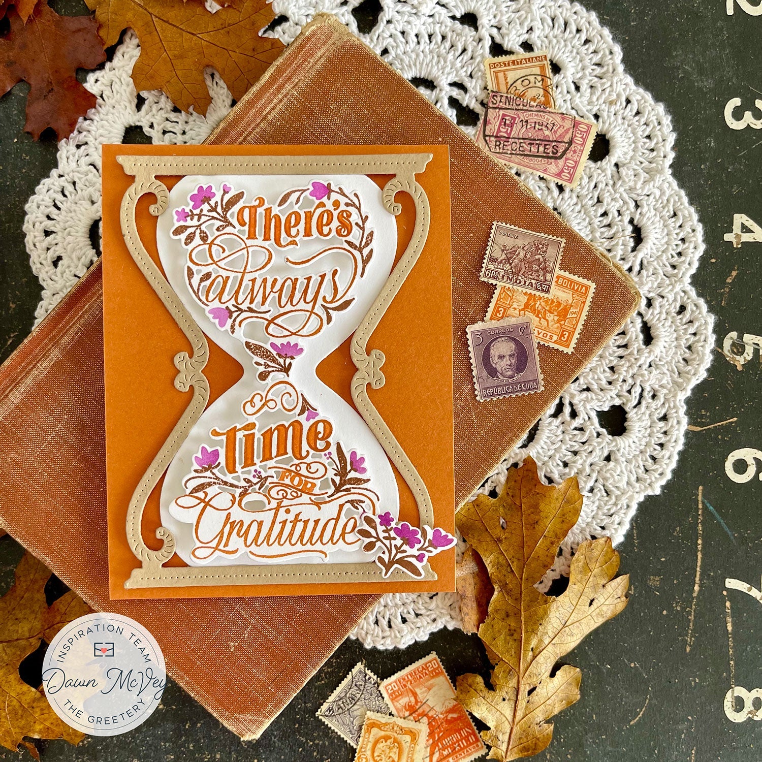 Time for Gratitude Stamp + Stencil