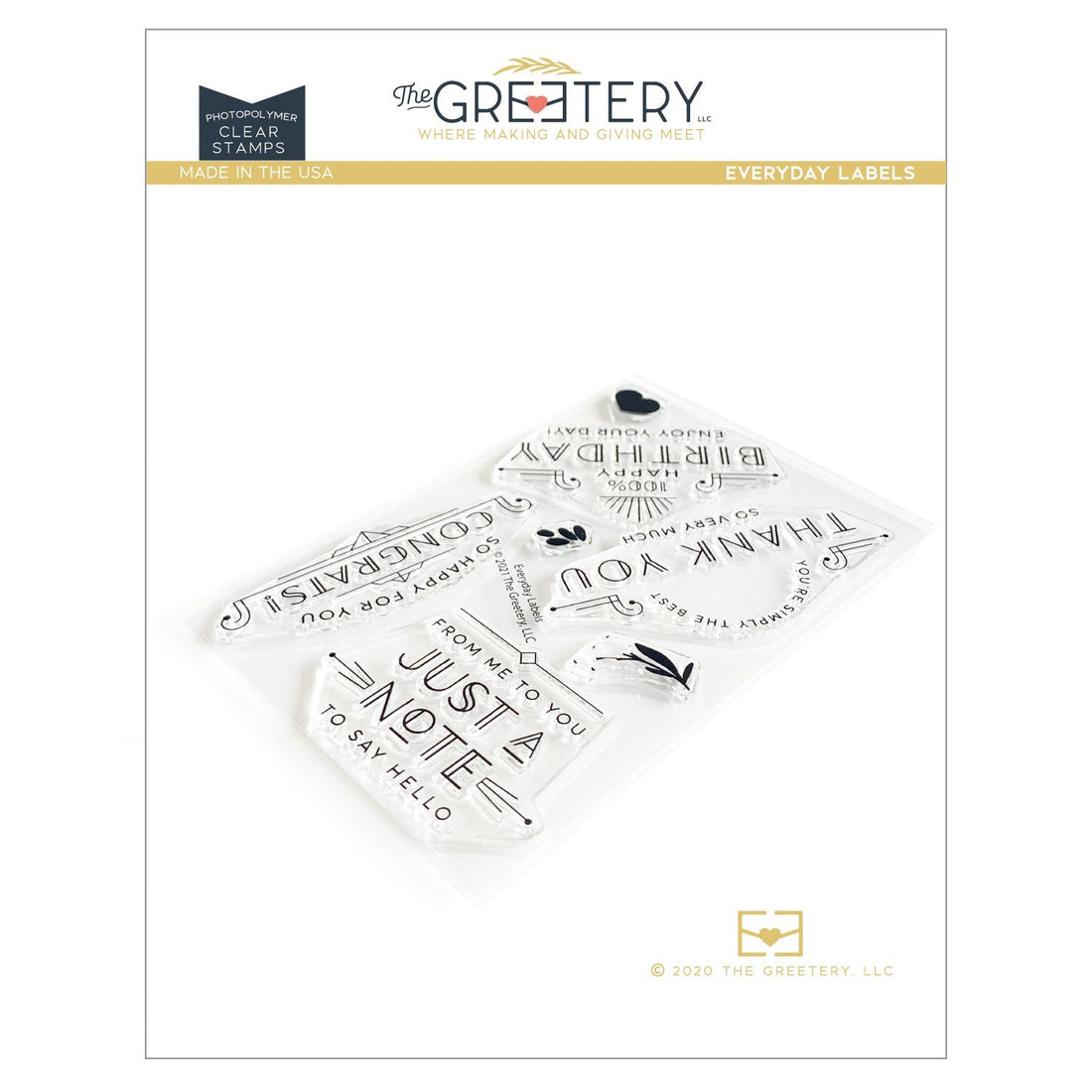 Everyday Labels Stamp Set