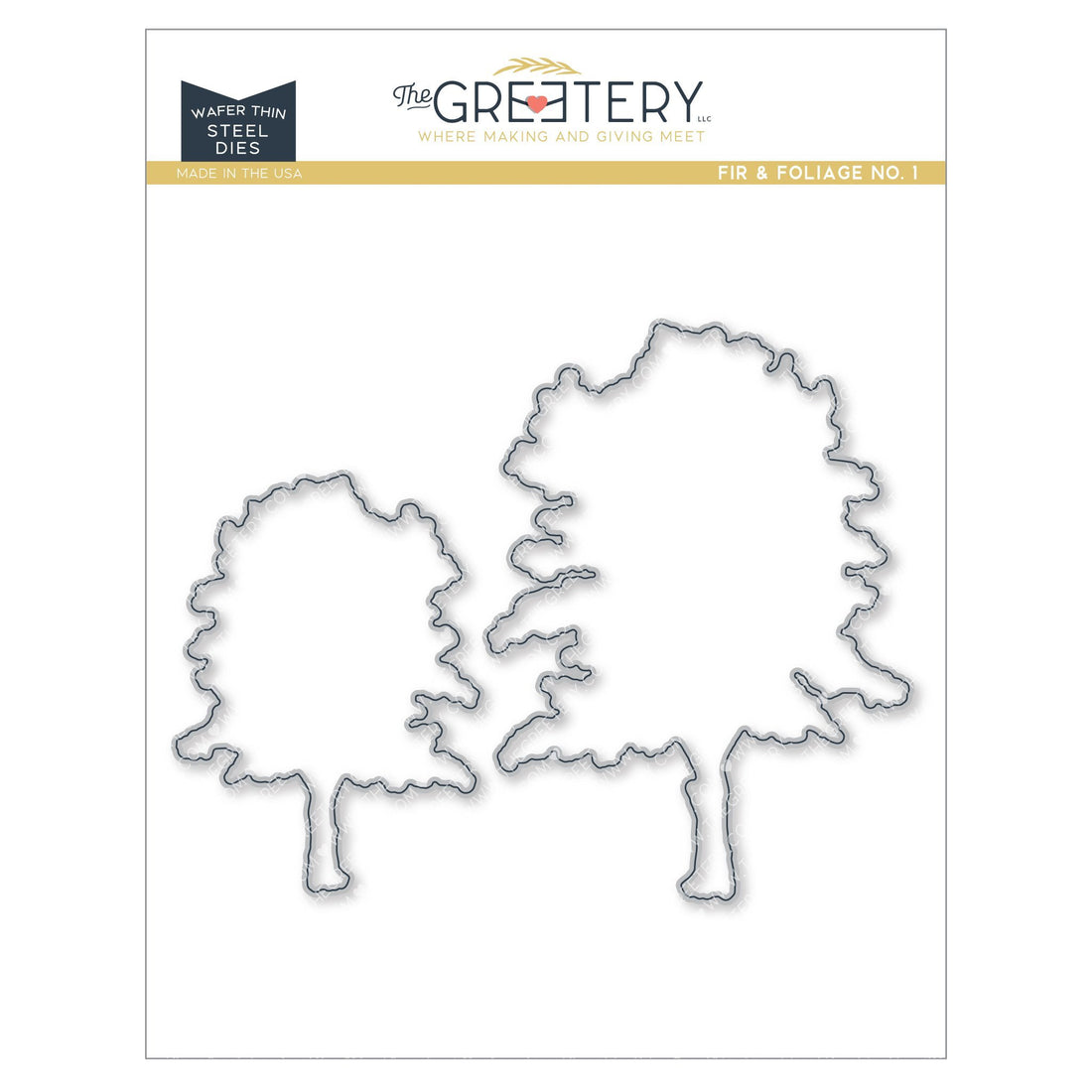 Fir &amp; Foliage No. 1 Die