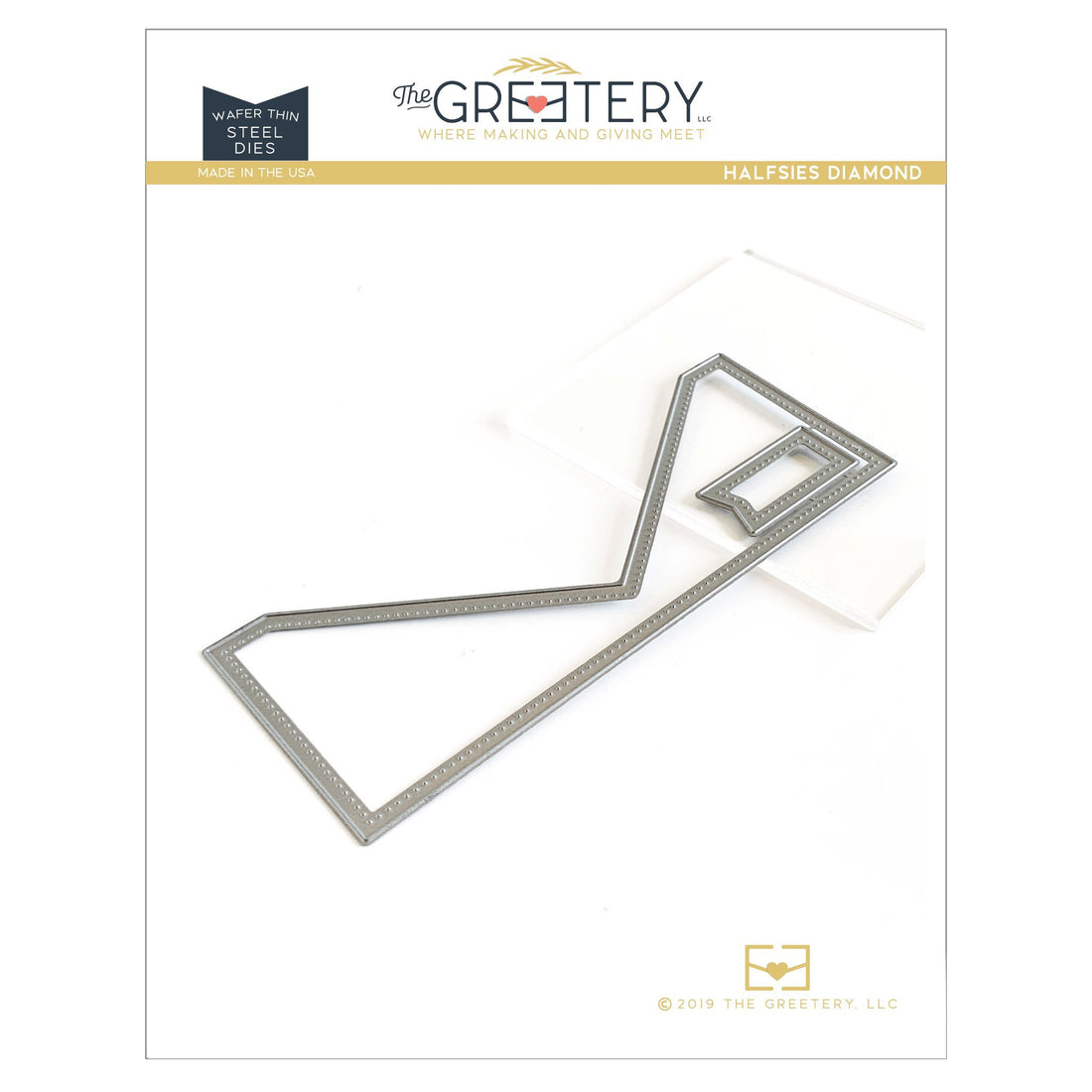 Halfsies Diamond Die