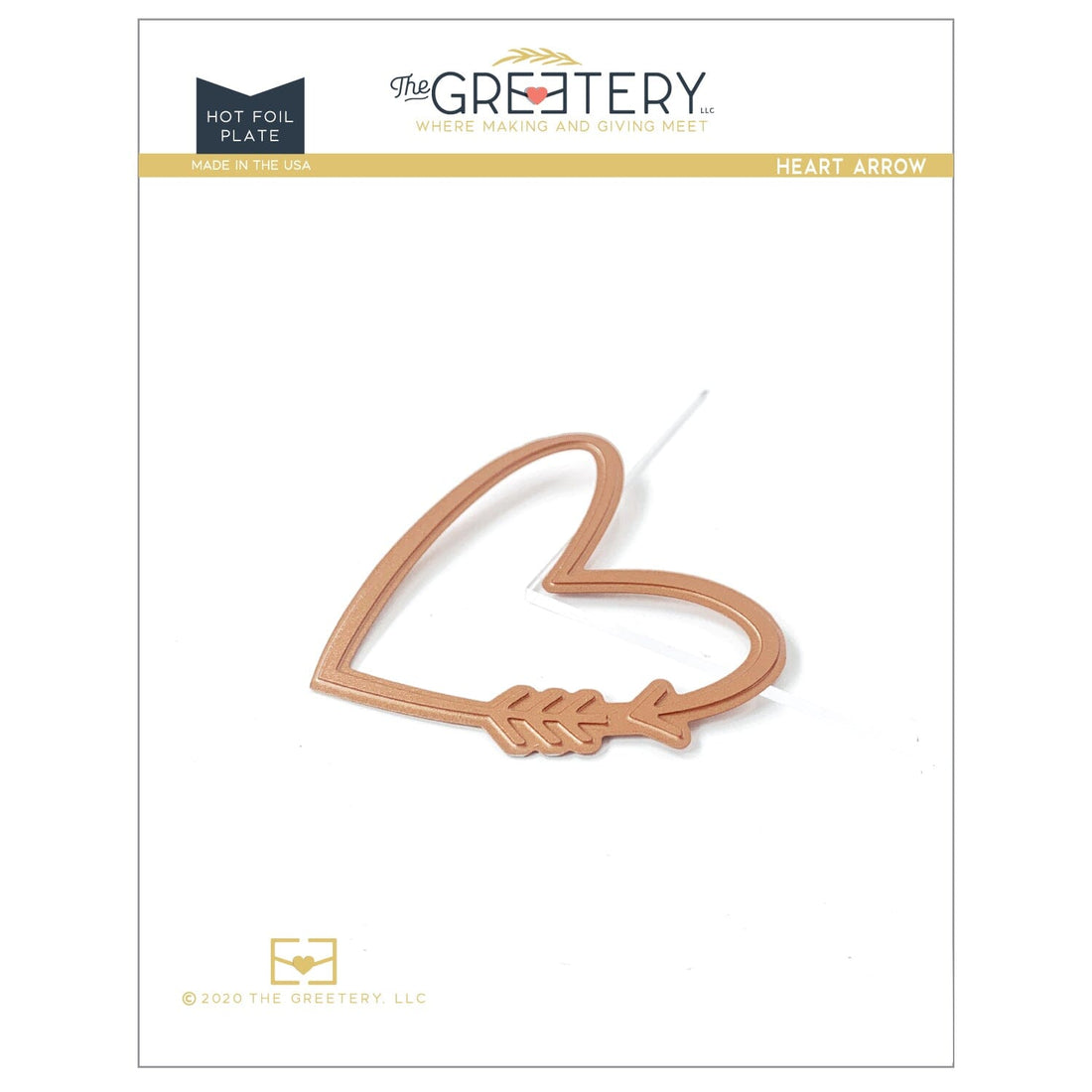 Heart Arrow HOT FOIL