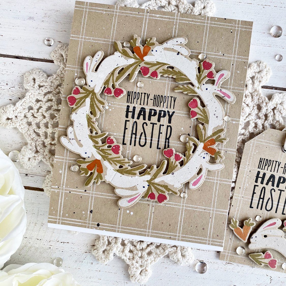 Bunny Hop Stamp + Stencil