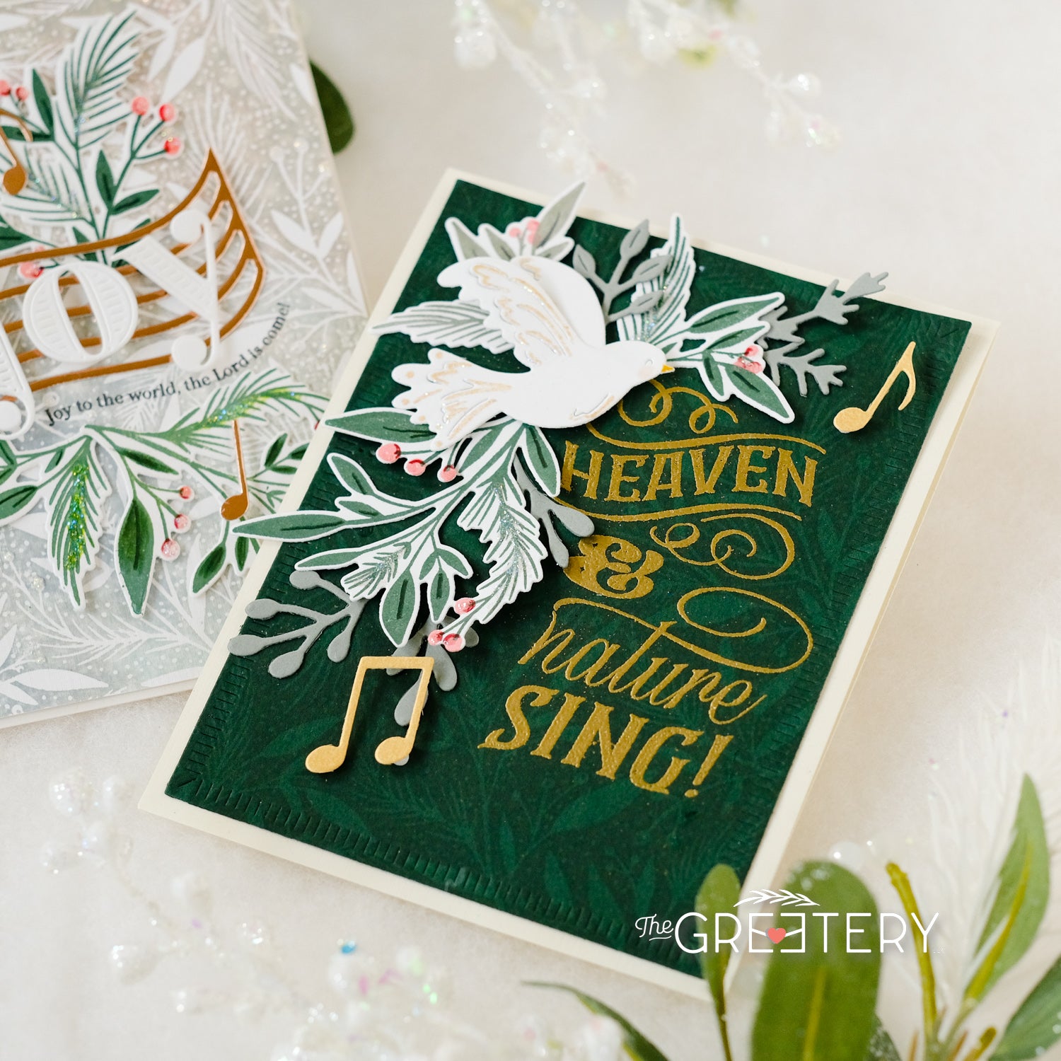Peaceful Doves Details stamp set