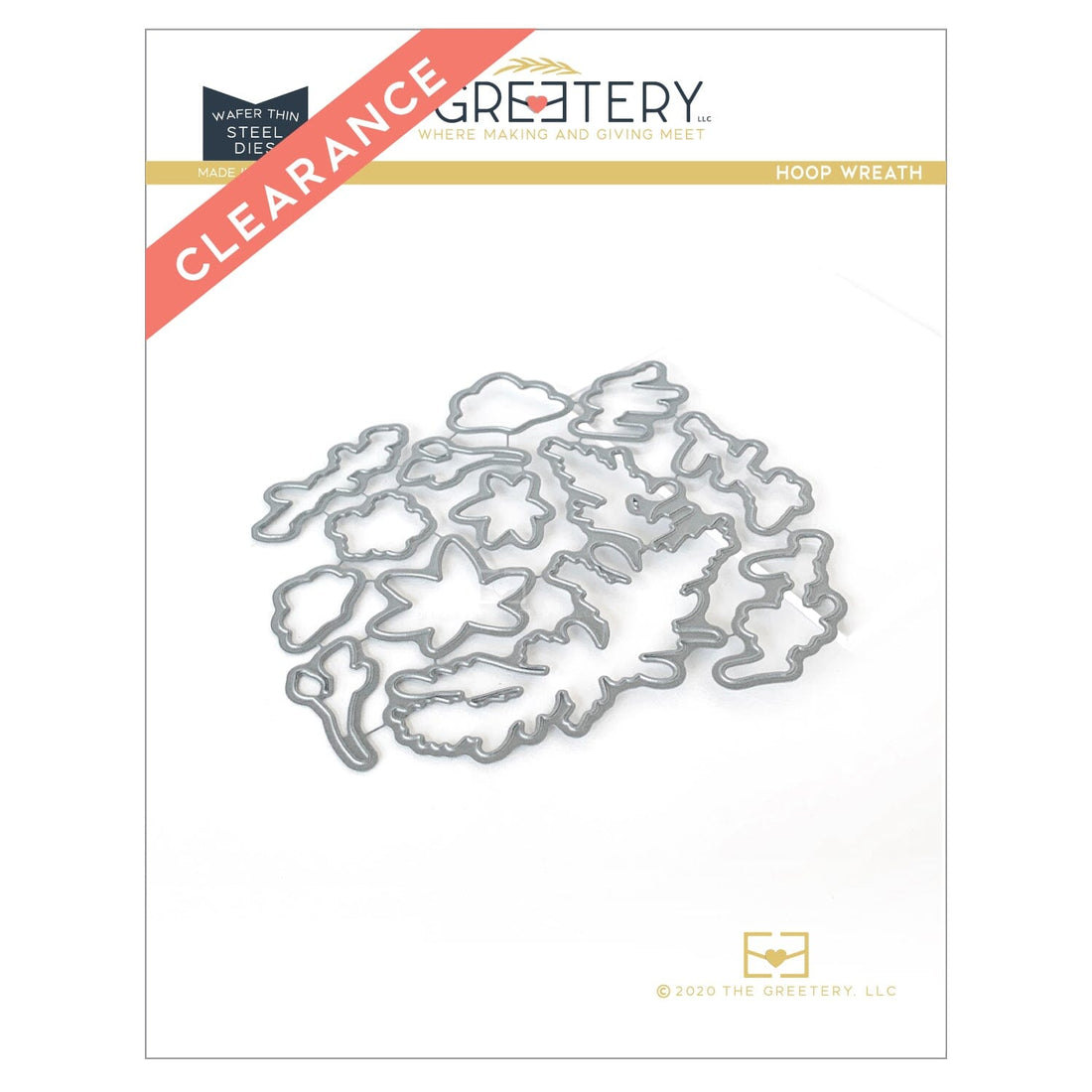 Hoop Wreath Die