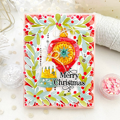 Arched Holiday Sentiments Stamp Set