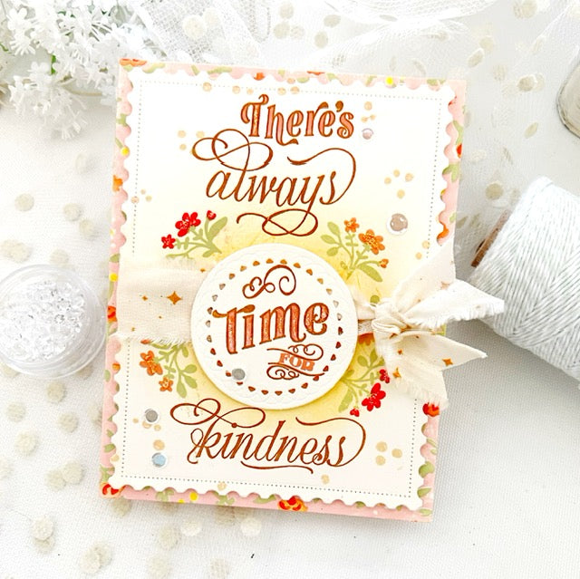 Time for Gratitude Stamp + Stencil