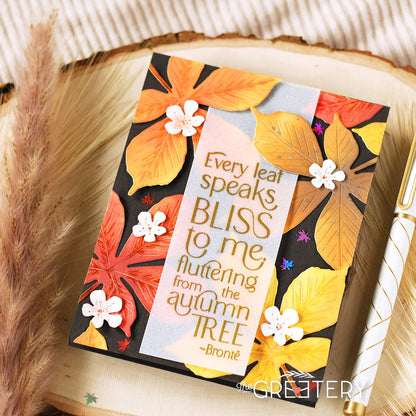 Autumn Bliss Stamp + Cut Combo