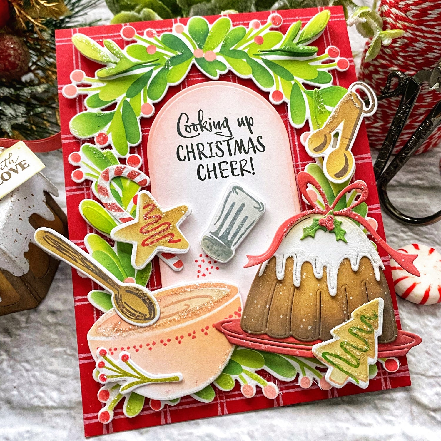 Christmas Pudding Die