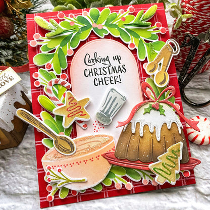 Cooking Up Christmas Stamp + Stencil